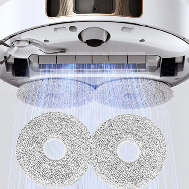 【Berserk】 trapo de limpieza de 10 Uds para Robot aspirador Dreame L40 Ultra / X40 Ultra completo / MOVA P10 Pro Ultra / MOVA P50 Pro Ultra