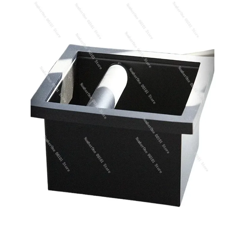 Coffee Grinder with Waste Container Complete Coffee Bar Accessories Set for Home Cafe Use