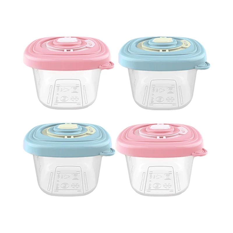 New Baby Food Storage Box Can Be Date Markable Baby Food Supplement Fresh Box Snack Cup Powder Milk Container Storage Baby Stuff