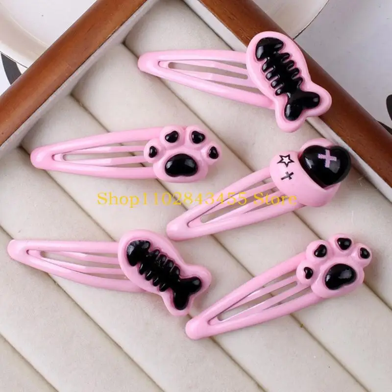 49MC Jepit Rambut Anak Perempuan Jepit Rambut Bentuk Hati Jepit Rambut Jepit Rambut untuk Santai