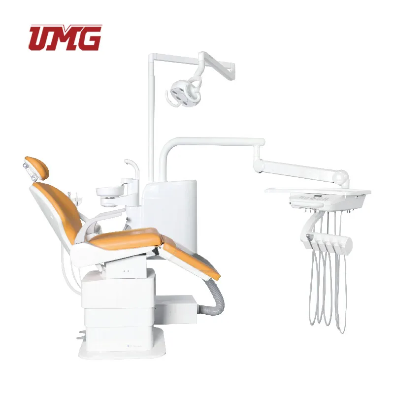 Three-folding Comfortable Types Multifunctional Integral Armchair Electric Dental Chair Unit