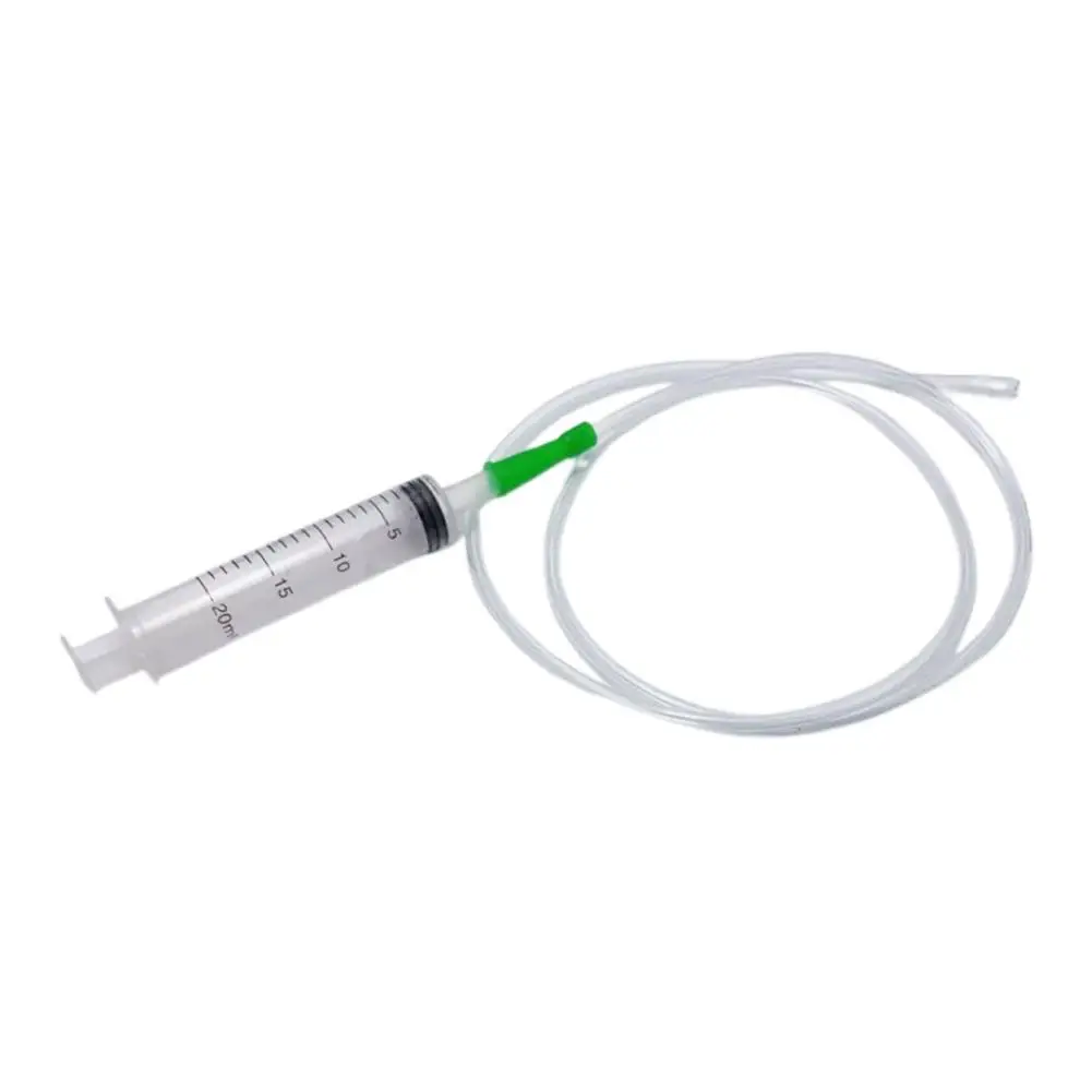 Seringue de 20/60/80 ml avec tube en caoutchouc de 1 mètre, outil d'aspiration de liquides industrie