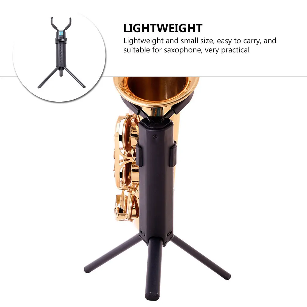 

Durable Foldable Alto Saxophone Stand Non-Skid Bracket Portable Sax Holder for Exhibition and Storage Use Alto Saxophone Stand