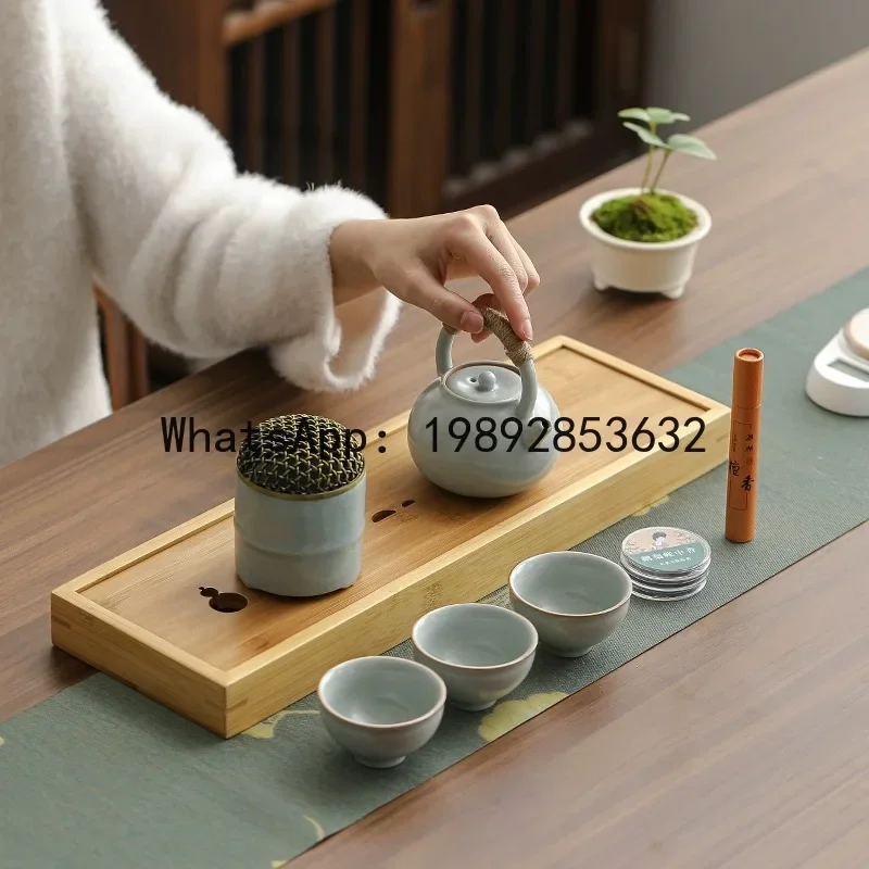 

a-15 home entertainment gift set - teapot, teacups, kung fu tea set