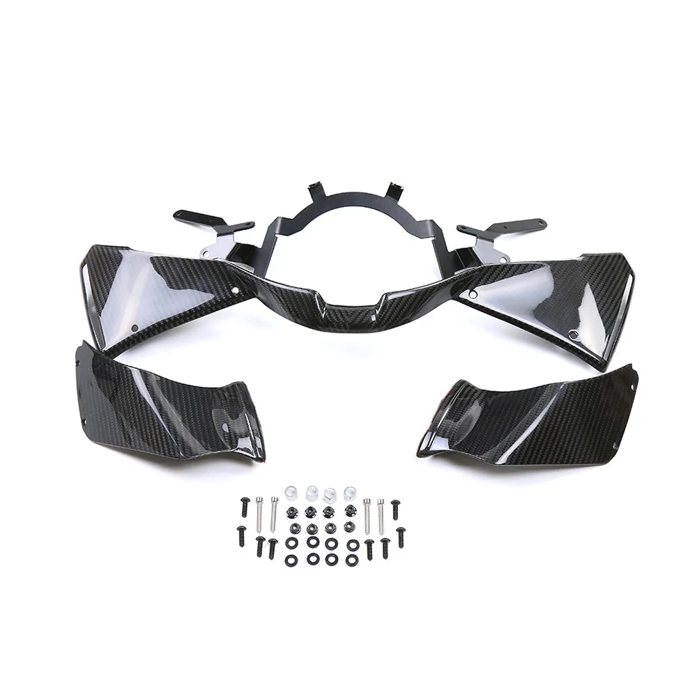 For HONDA CBR1000RR-R CBR 1000 RR-R 2021 2022 2023 2024 Real Carbon Fiber Winglets Motorcycle Accessories Fixed Wings Fairing