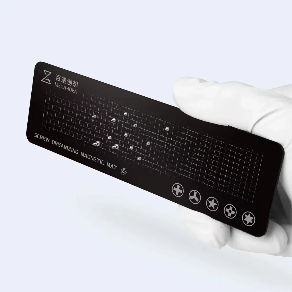 QIANLI-Parafuso magnético Pad para o reparo do telefone móvel, armazenamento Mat, pequenos acessórios eletrônicos, evitar perder Mat