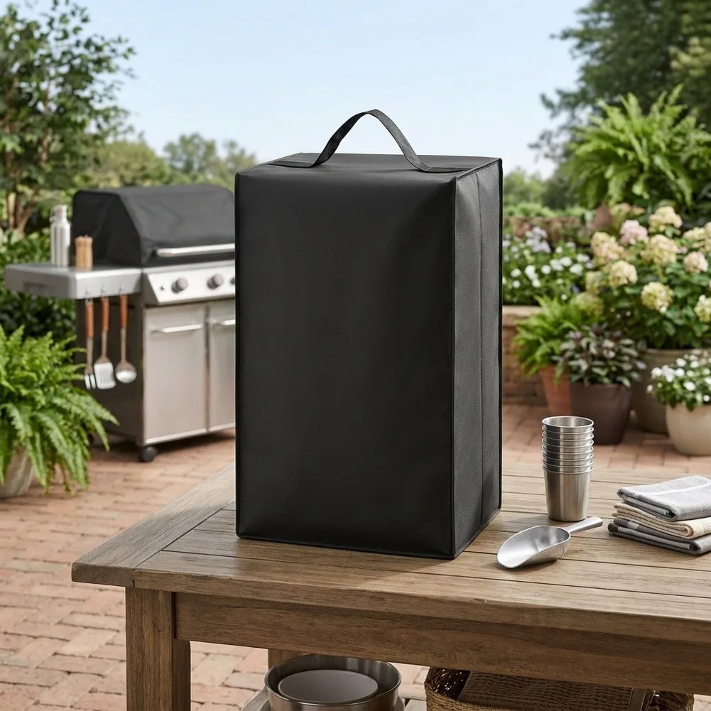 For Snow Cone Maker Dust Cover Made of 600D Waterproof Polyester Designed for Crushed Ice Machine Compatibility