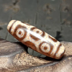 Quality Rare Pattern Turtle Back 9 Eyes Bloodshot Inside Amulet Tibetan Dzi Beads for Jewelry Bracelet Necklace DIY Great Gifts