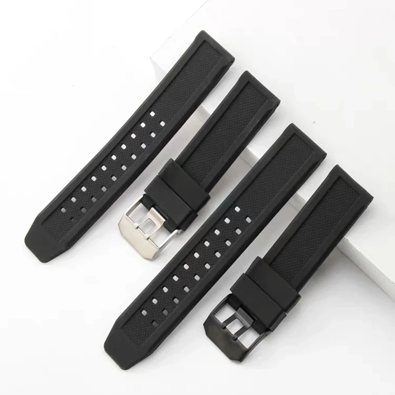 23mm Soft Comfortable Silicone Bracelet FOR Luminox 1800 3050 3080 3150 8800 Replacement Waterproof Watchband Watch Strap