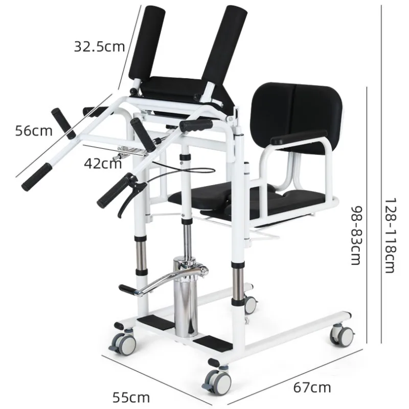 Chaise de levage pour personnes handicapées, chaise de transfert, palan pour patients, maison