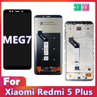 For Xiaomi Redmi 5 Plus LCD Display Touch Screen Digitizer Assembly For Redmi 5 Plus Replacement part Display LCD MEG7 MDG1