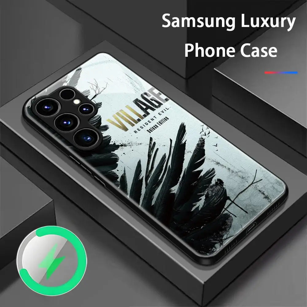Resident Village Evil Phone Case For Samsung S26 S25 S24 S23 S22 S21 S20 Plus Ultra Fold A Glass Magnetic Case
