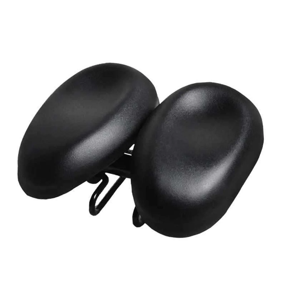 Two-Seat Bicycle Cushion, Comfortable Dual Padded, Multi-Function Replacement, Sports, Noseless, Easy Install, Bike Saddles Pad