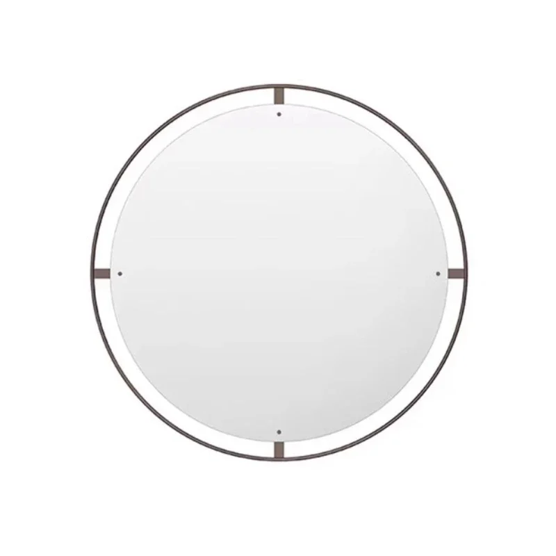 Round mirror makeup dressing wall mirror