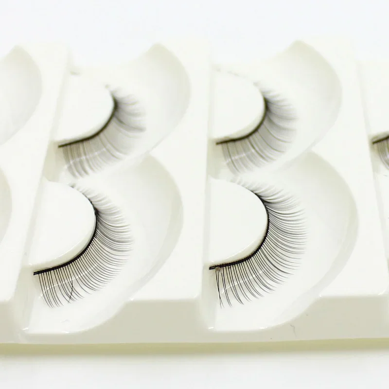 5 Pairs/Set False Eyelashes Handmade Training Lashes For Beginners Teaching Lashes Eye Extension Tools Practice