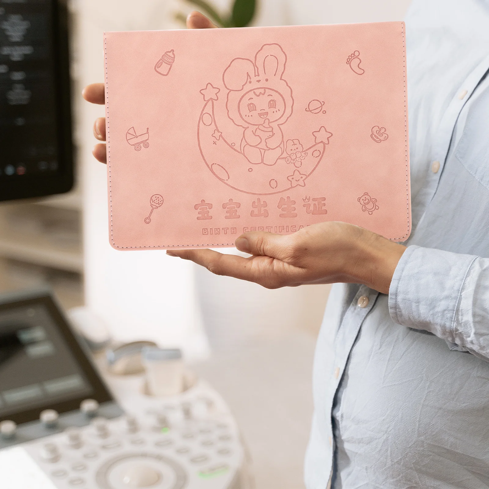 Birth Certificate Cover Case For Certificate Protection Holder Organizer Portable File Folder