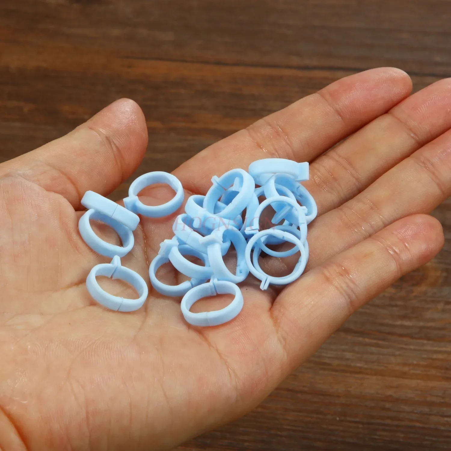 10pcs Colorful plastic loose leaf notebook binding ring, buckle ring, photo album binding ring, notebook binding ring