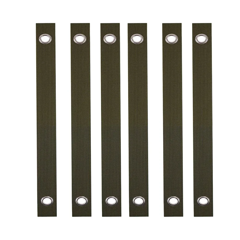 

6pcs Tree Support Straps for Newly Planted Saplings Strong Nylon Webbing for Staking and Straightening Young Trees