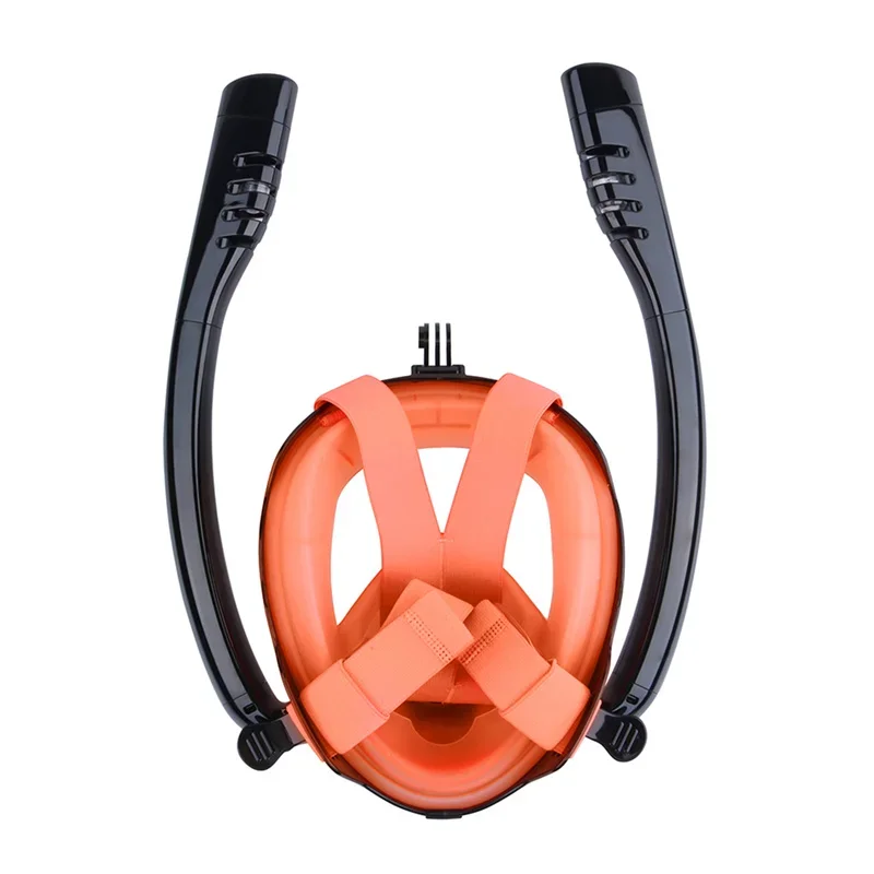 

Diving Mask Underwater Scuba Snorkel Safe Breathing Anti Fog Swim New in Full Face Diving Mask Outdoor Diving Respirator Gear