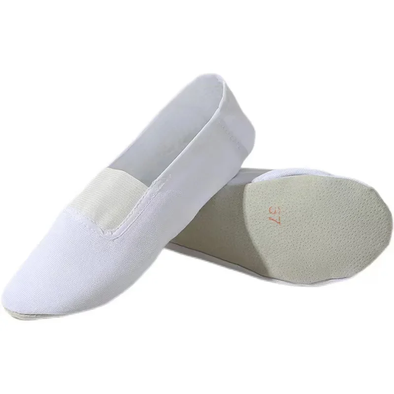 Flat Canvas Head Black White Soft Zapatos De Punta De Ballerini BD Ballet Belly Gym Yoga Dance Shoes Children Woman Man
