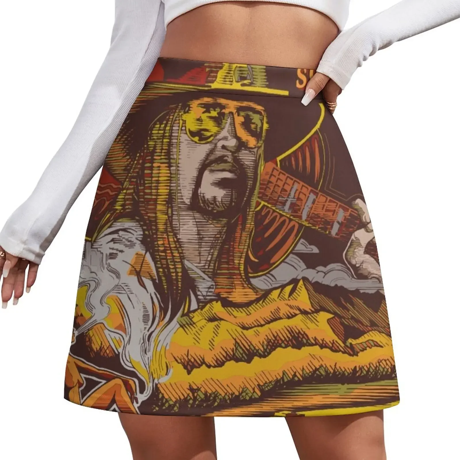 

KID ROCK TOUR 2017 Mini Skirt Women's skirt Kawaii kawaii clothes