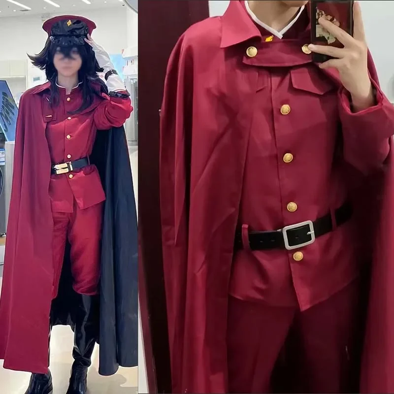 2025 Nuovo Anime Cani Da Caccia Okura Tetchō Suehiro Costume Cosplay Ranpo Edogawa Fisico Pro Detective Uniforme RER23 RQR78