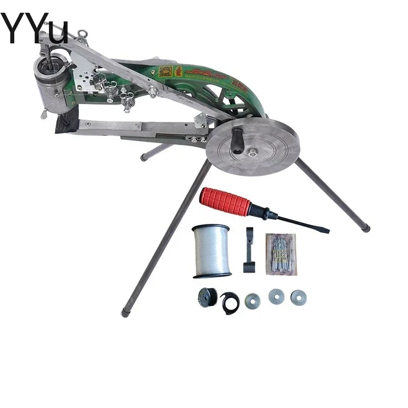 Shoe Repair Machine Manual Shoe Mending Dual Cotton Nylon Line Shoe Sewing Machine Hand Machine For Shoes Bags