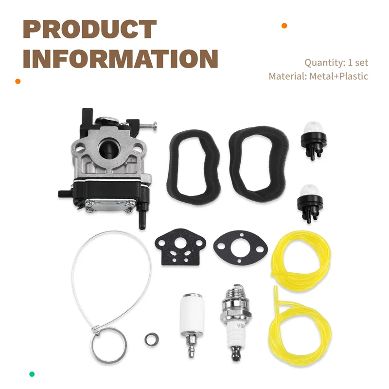 AS-Hair Dryer Carburetor WYC-7 WYC-7-1 308480001 For Toro 1944 51945 51946 51947 51948 For Homelite BM254BV SC254BV