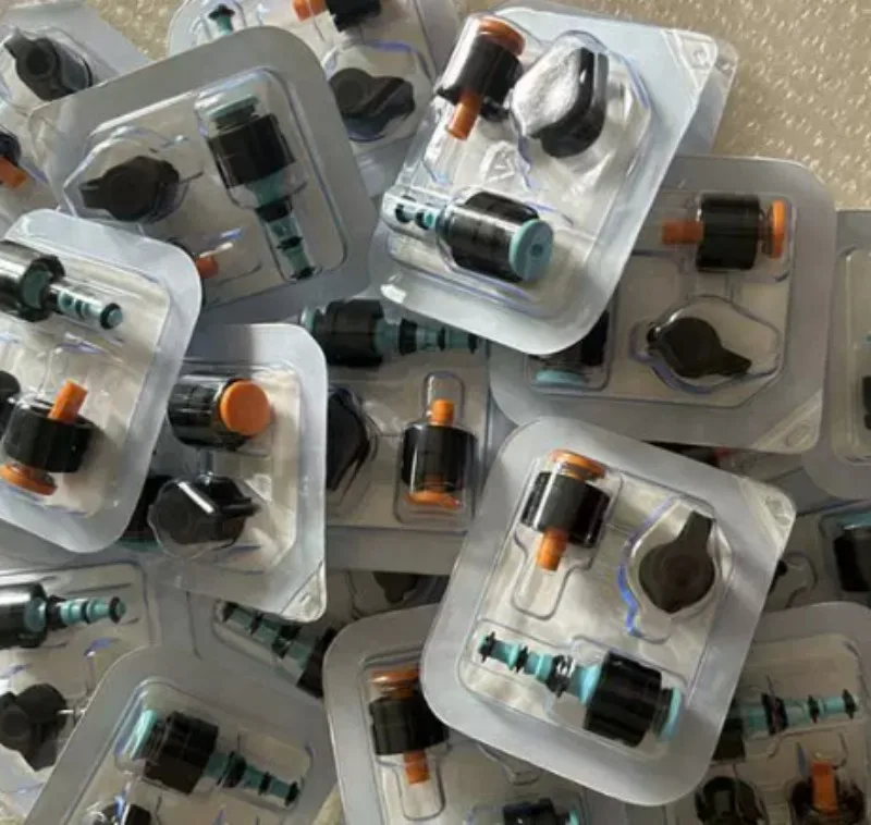 Disposable button set biopsy cap, water vapor button set