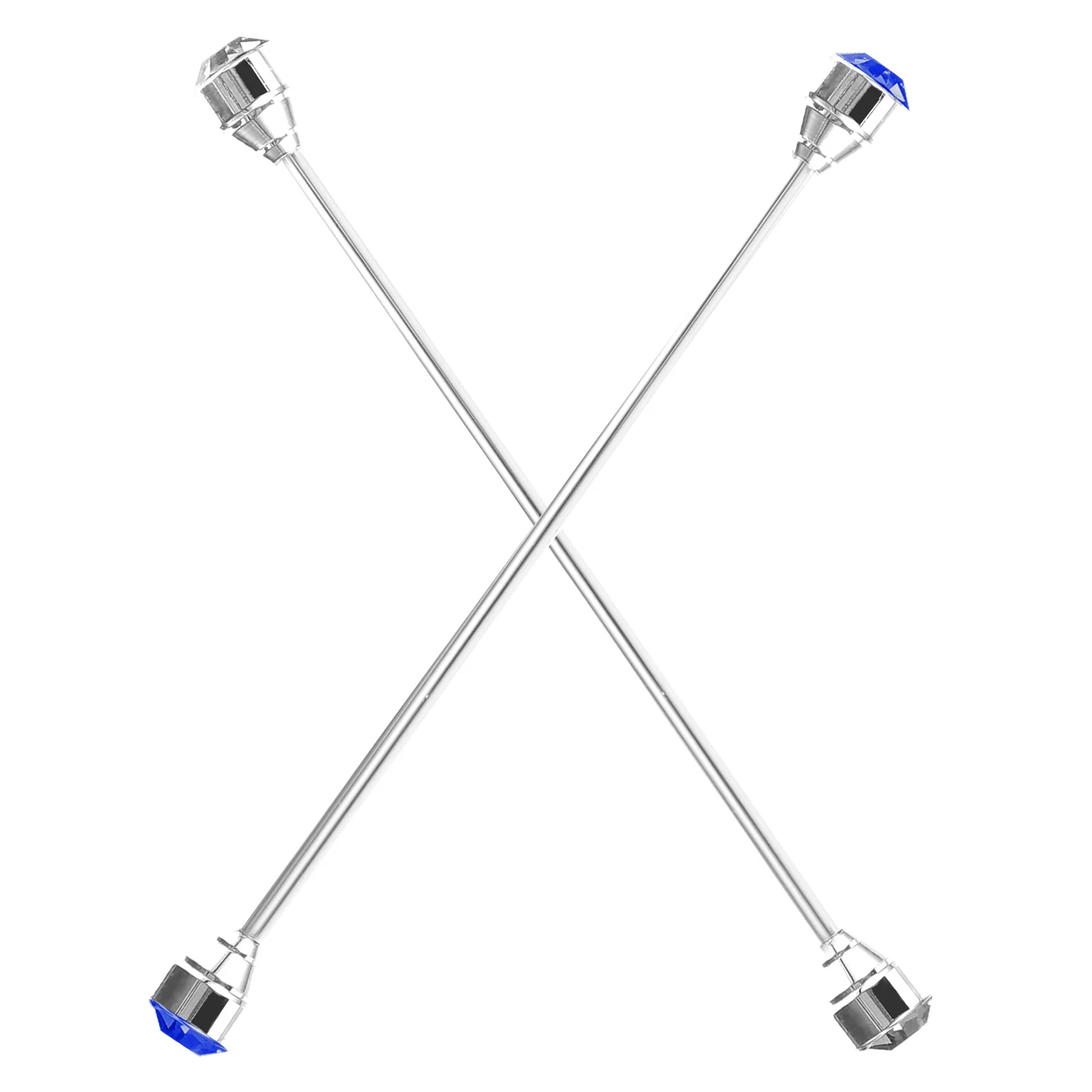 

2Pcs Shirt Collar Pin Copper Rhinestone Collar Bar Stay Clip Stylish Tie Pin Suitable for Men Women Accessories