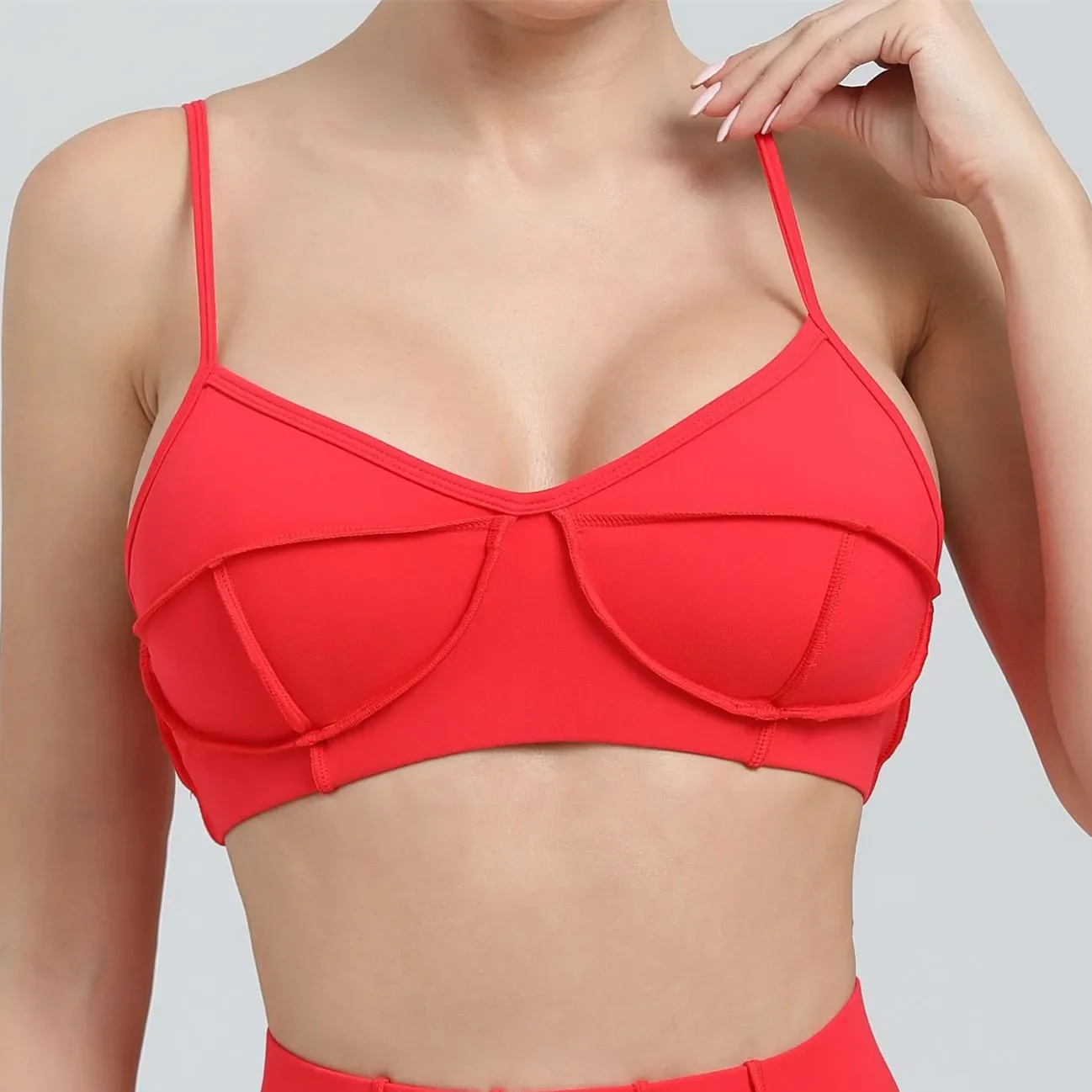 النساء عارية الأشرطة مقاعد يوجا القرفصاء برهان الرياضة الصدرية تجريب عالية الخصر طماق اللياقة البدنية بانت الإناث ملابس نشطة البدلة