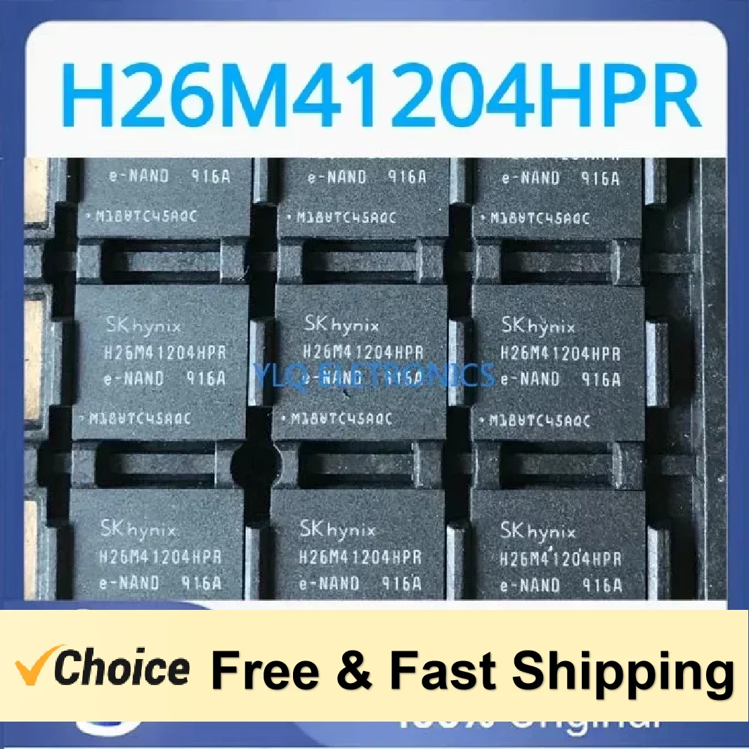 Original New H26M41204HPR EMMC Ver 5.1 BGA-153 H26M41204 Integrated Circuit Chip