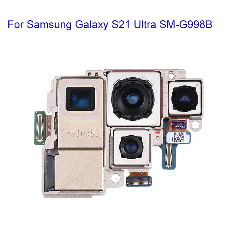 

For Samsung Galaxy S21 Plus Ultra SM-G991B G996B G998B Back Main Rear Camera Module Flex Cable Replacement Parts