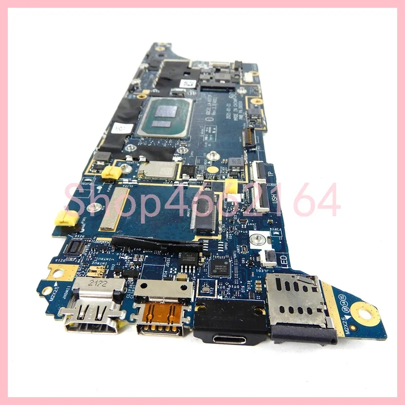 LA-K371P With i5 i7-11th Gen CPU 16GB-RAM Laptop Motherboard For Dell Latitude 7320 7420 7520 Mainboard 100% Tested OK