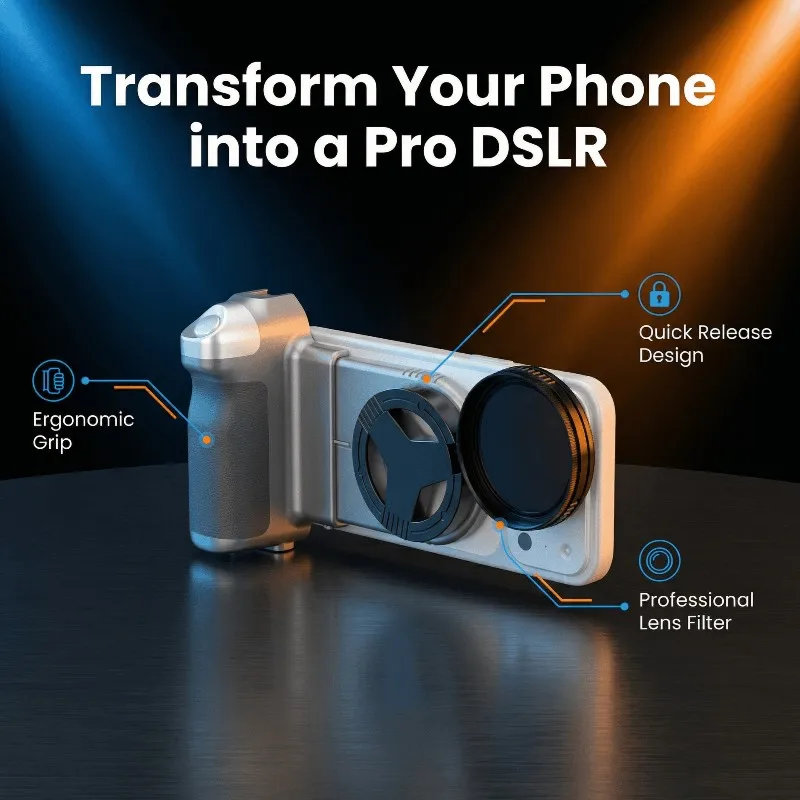 A003 GP-06+ Filter Bluetooth Remote Control Photography Stabilizer