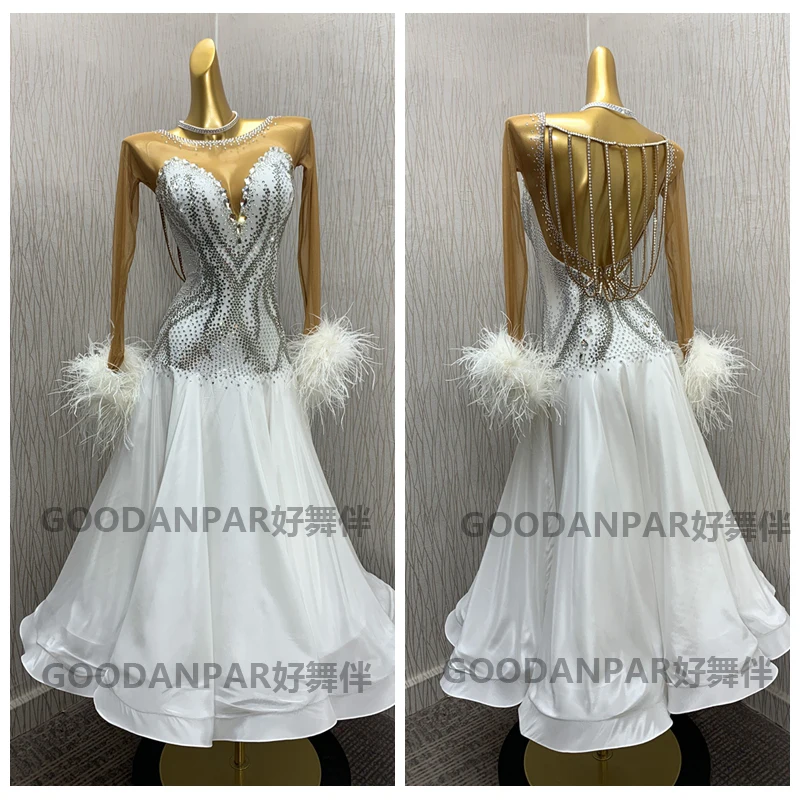 

Waltz Ballroom Dance Dress Women Competition Dance Ballroom Dancing Costume standard dance dress women competition 2024