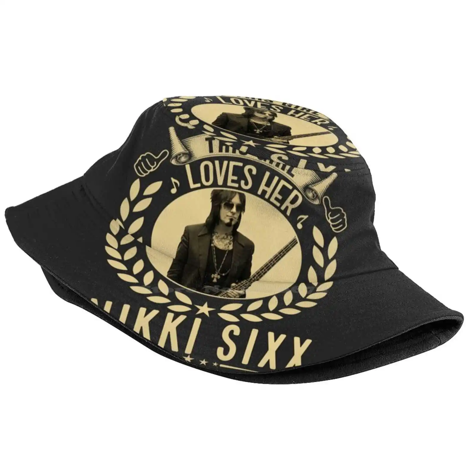 Níkkí Síxx Girl This Girl Loves Her Nikki Sixx Sun Cap Fisherman Hat Bucket Hats Níkkí Síxx Girl This Girl Loves Her Nikki Sixx