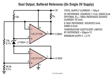 LT1112S8 LT1112 - Dual Low Power Precision, Picoamp Input Op Amps