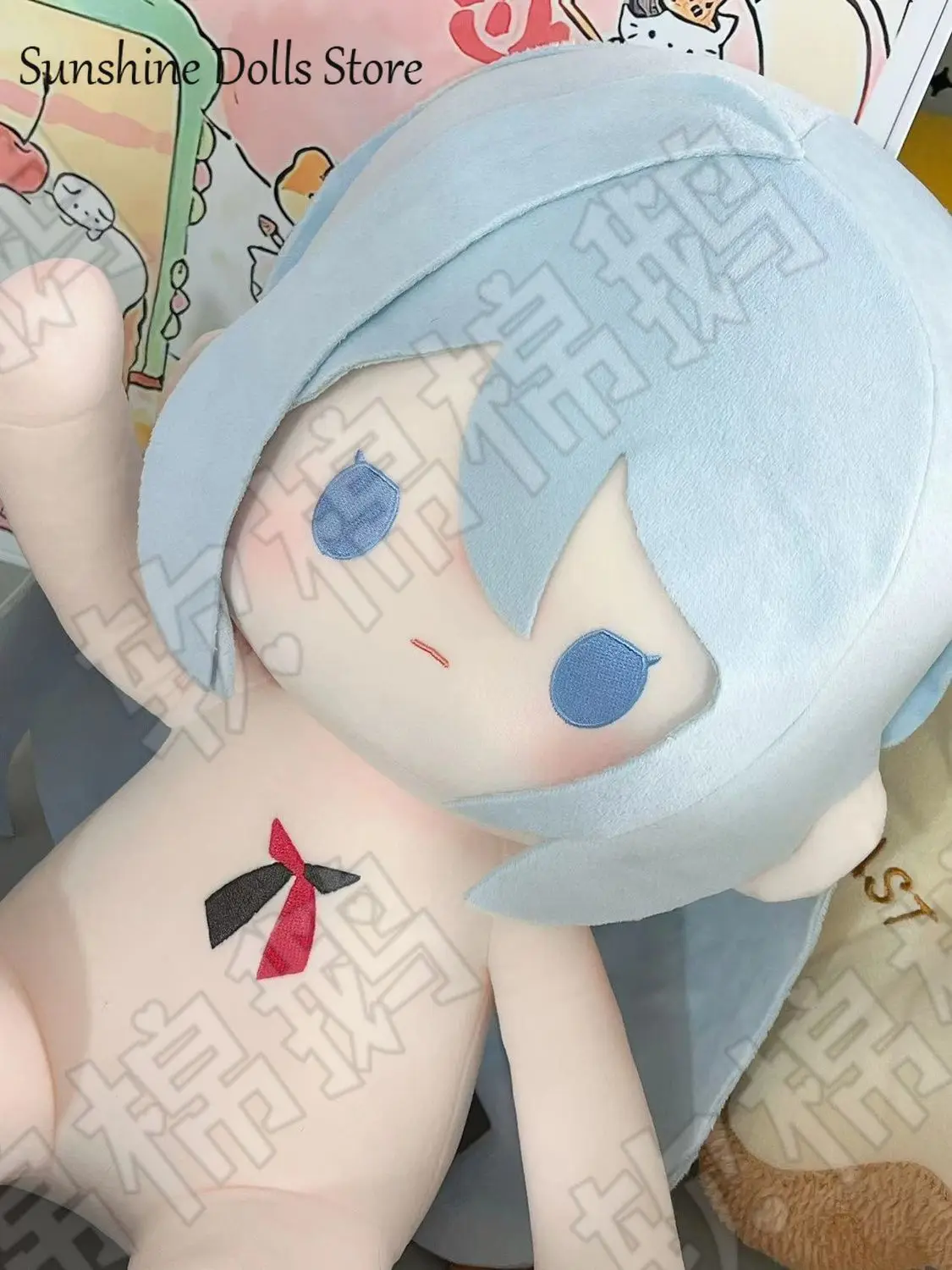 Anime attribut Yoisaki Kanade dessin animé Posture assise peluche poupée corps habiller coton peluche 40cm oreiller Cosplay jouets cadeau