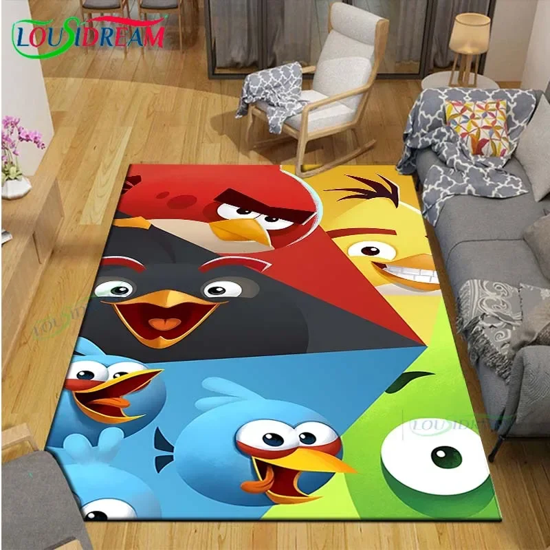 

Beautiful Birds Carpets Children's Room Bedroom Becoration Living Room Decoration Carpets for Bed Room Rug Anime Rug Area Rug