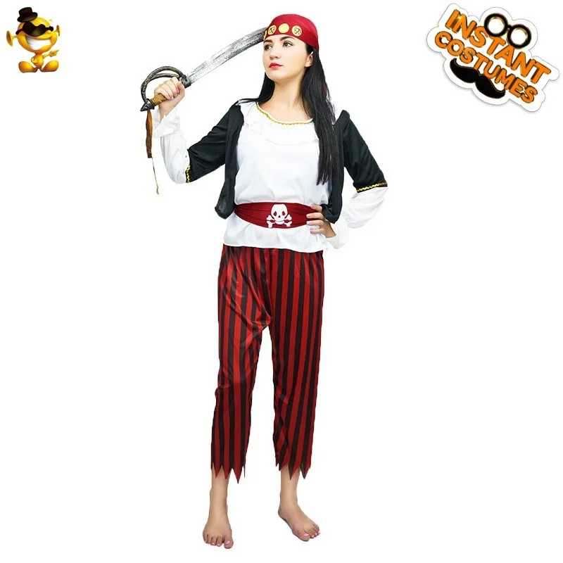 Costume de Pirate Par pour femmes adultes, spectacle sur scène, Role-plang, Cosplay, vêtements ethniques traditionnels pour femmes