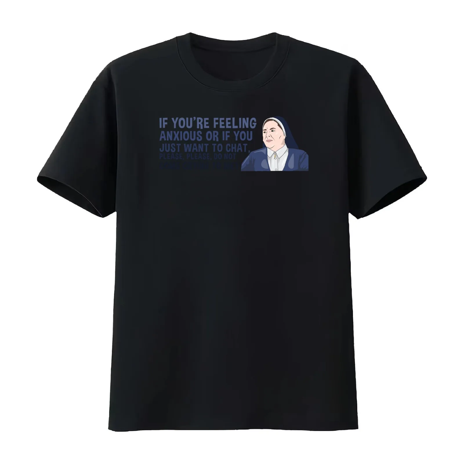 Sister Michael - Do Not Come Crying to Me T-Shirt Summer Casual Cotton Tee Oversized Streetwear Tops Vintage Graphic Print