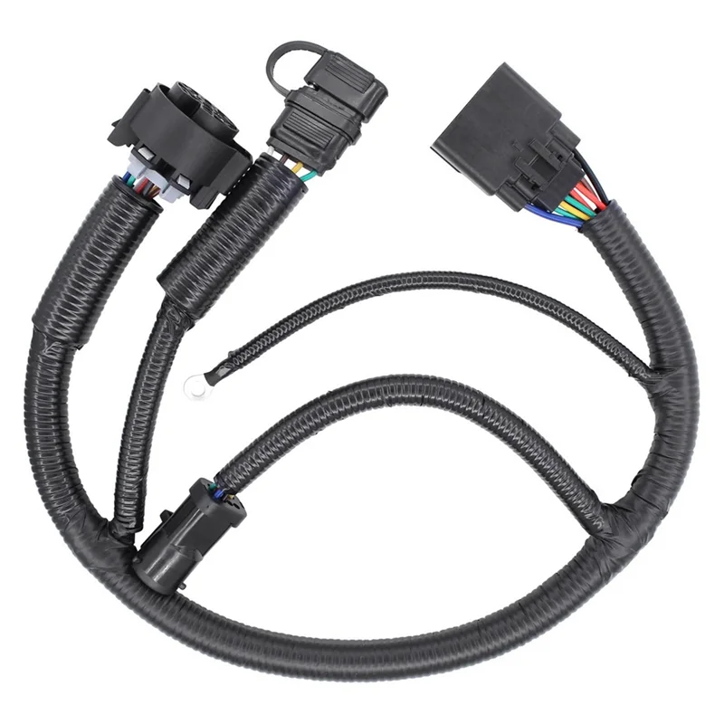 

For Ford F-150 2005-2008 Lincoln Mark LT 2006-2008 7-Pin Trailer Connector Wiring Harness 5L3Z13A576BA 5L3Z-13A576-BA