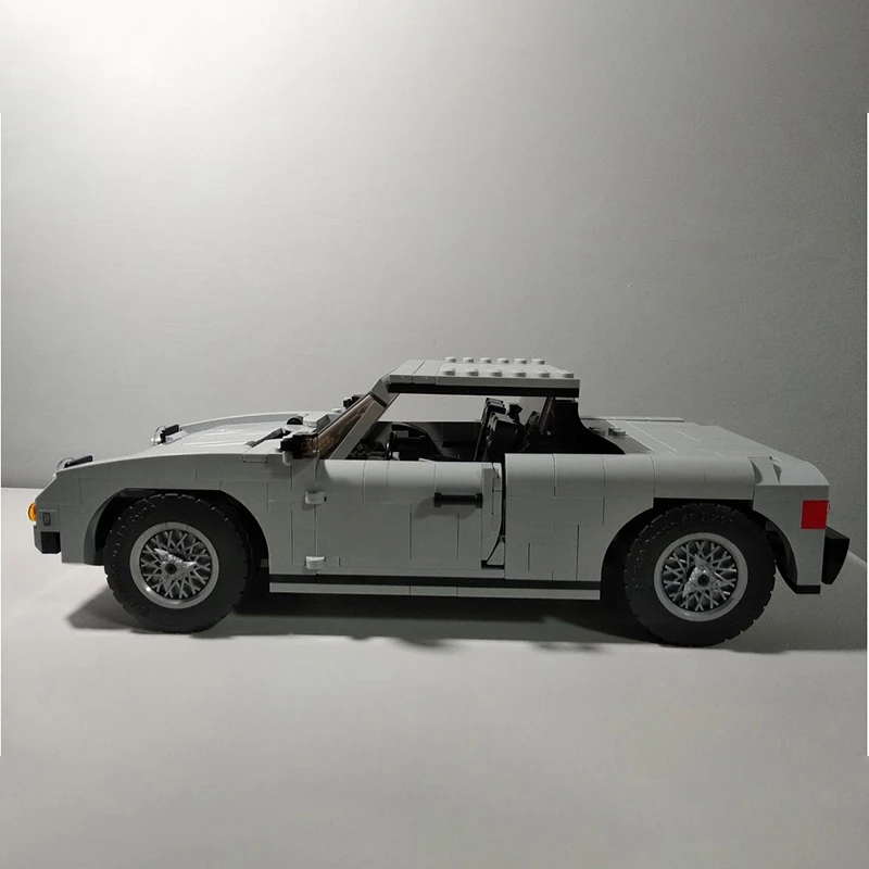 655PCS MOC Technical Sports Car Model Mechanical Detailed Chassis Realistic Buildable Design Brick Display Collection Toy Gift