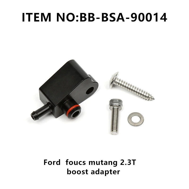 Turbo Boost Tap Vacuum Adapter For Ford Focus RS 2.3T MUSTANG 2.3T Engine Battle Bee Aluminum Boost Sensor Gauge BB-BSA-90014