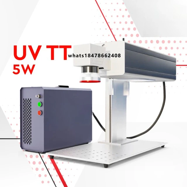 Wattsan UV TT 5W 10W 15W JPT Desktop Uv Marking  Machine Uv Fiber Marking Machine Stone Engraving