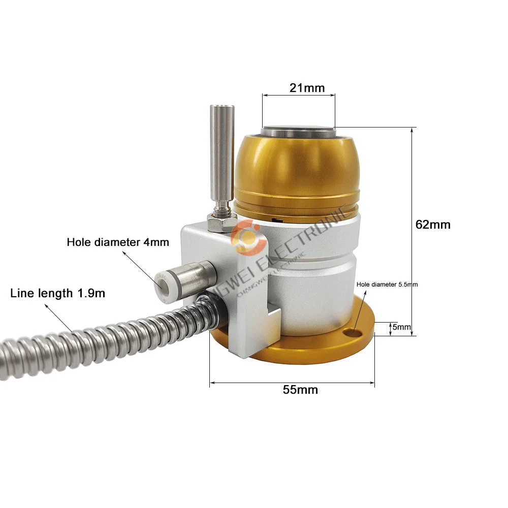 CNC MACH3  Z-Axis Tool Setting Instrument  Engraving Machine Auto-Check Z axis Instrument Probe Sensor