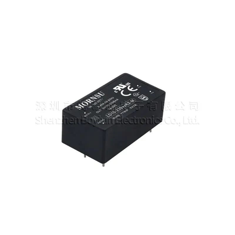 LD10 LD15-23B05R2 23B12R2 23B15R2 23B24R2 23B03R2-M Isolated power module 12/24V black plastic shell