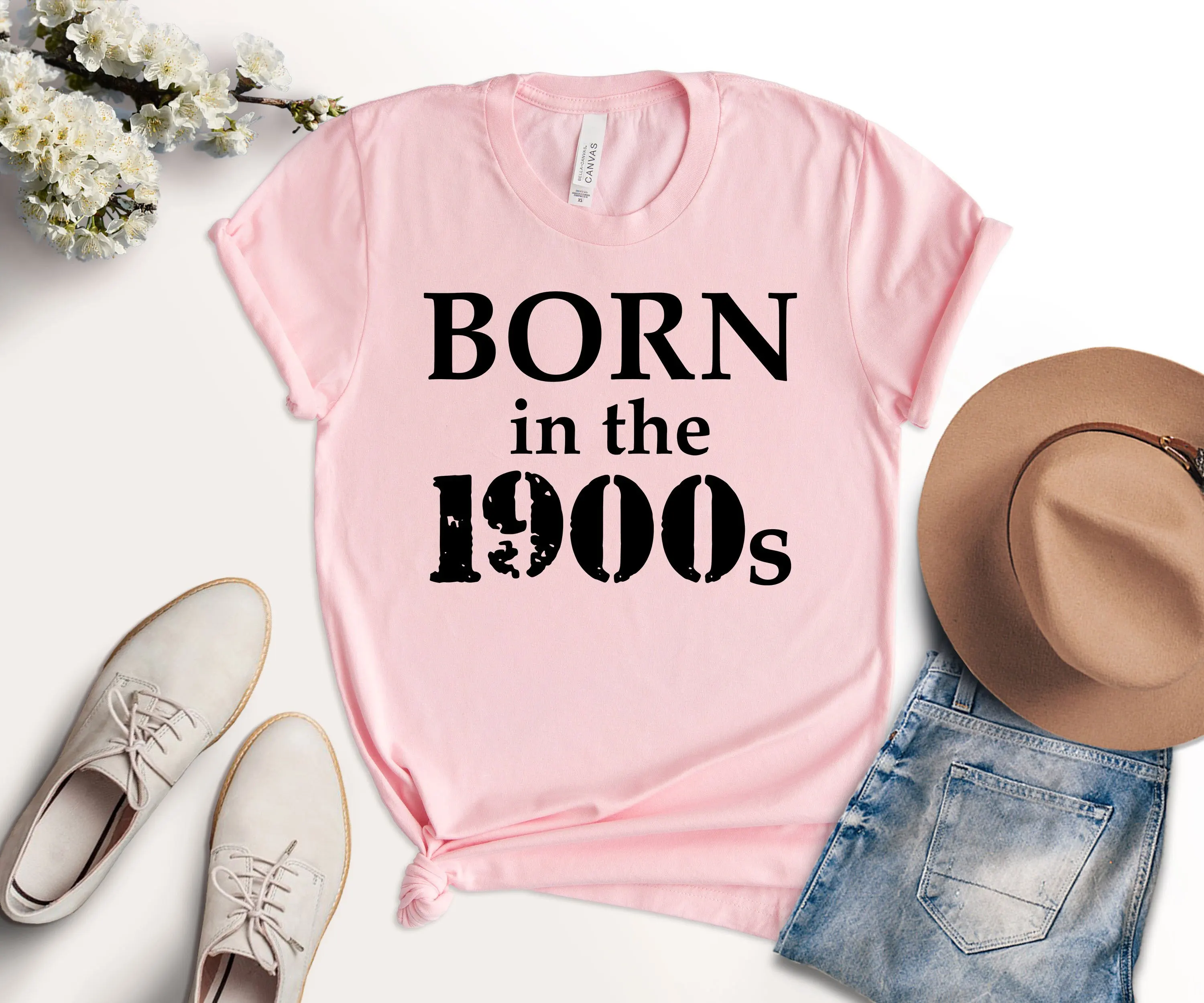 Born In The 1900'S T Shirt Funny Birthday 30Th For Gen Y Made 1900S