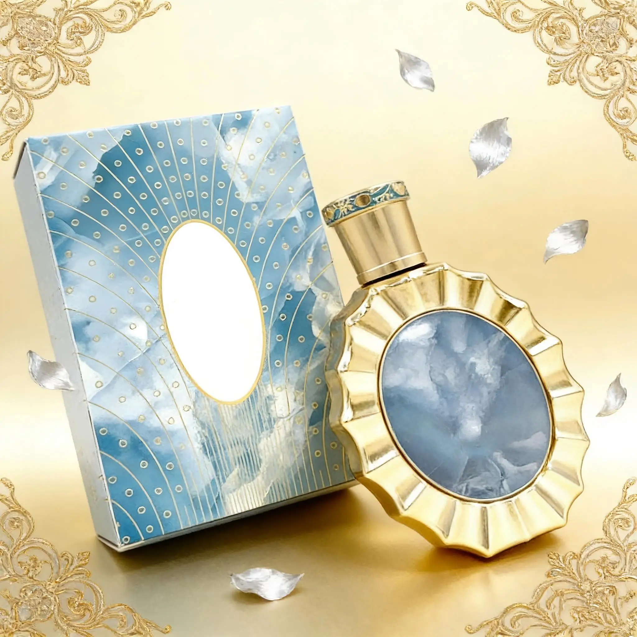 

Golden Sunburst Women's Perfume - Light Crisp Scent & Dreamy Notes, Ideal Gift for Anniversaries.